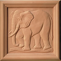 Animal Terracotta Plaques