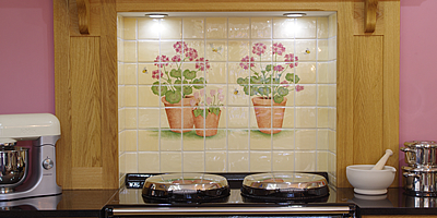 Hand Decorated Tile Murals