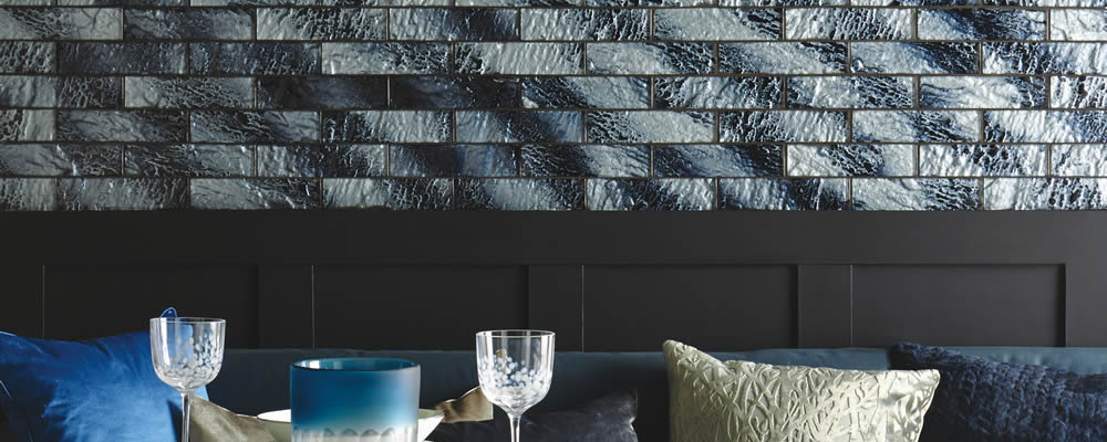 Metallic Brickbond Mosaic 402x205x8mm Siva Metallic Brickbond Mosaic 402x205x8mm Siva