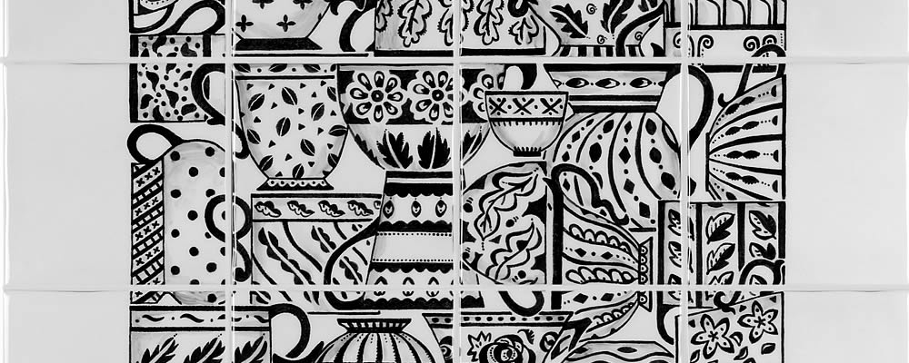 Tearoom 12 tile panel Tearoom 12 tile panel