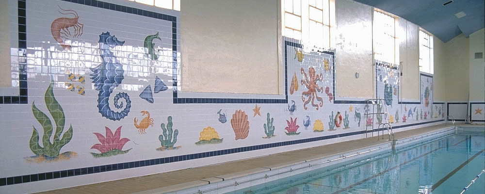 Swimming Pool Mural
