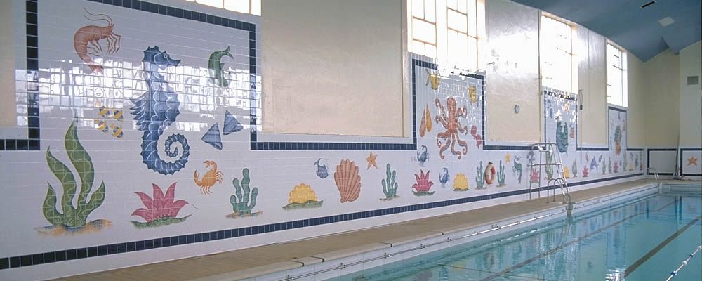 Swimming Pool Mural Swimming Pool Mural